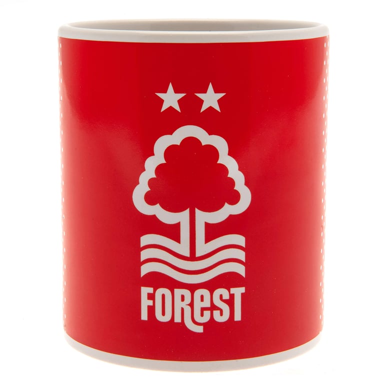 Nottingham Forest FC Halftone Ceramic Coffee Mug