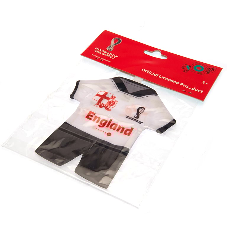 FIFA World Cup Qatar 2022 England Mini Cloth Kit - Official Logo Car Hanging Banner