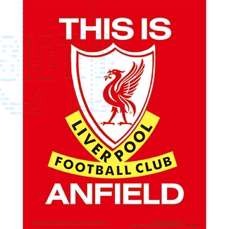 Liverpool FC 3D Lenticular Print - Moving Images of Anfield Stadium Sign