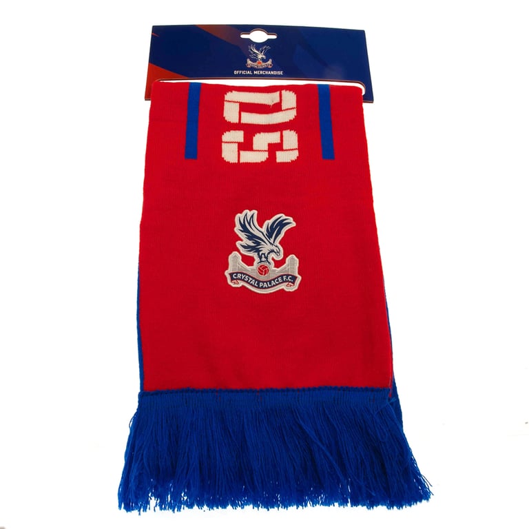 Crystal Palace FC South London Club Crest Scarf