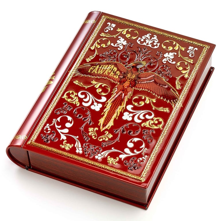 Harry Potter Fawkes Luxury Gift Tin Set with Hair Accessories & Collectibles