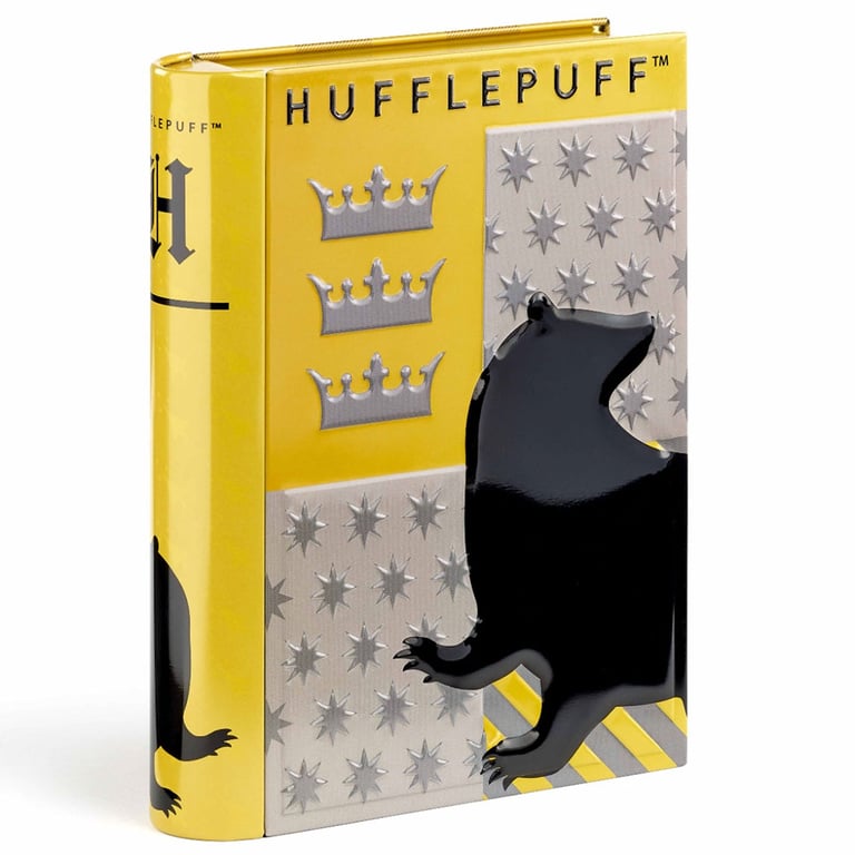 Harry Potter Luxury Hufflepuff Gift Tin Set - Enchanted Accessories Bundle