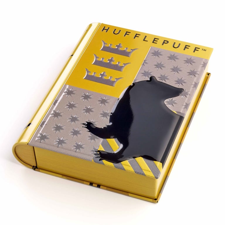 Harry Potter Luxury Hufflepuff Gift Tin Set - Enchanted Accessories Bundle