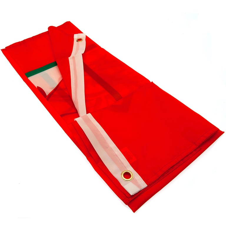 Wales Core Crest Flag - 100 Polyester Red Background Supporters Flag for Wall Decoration