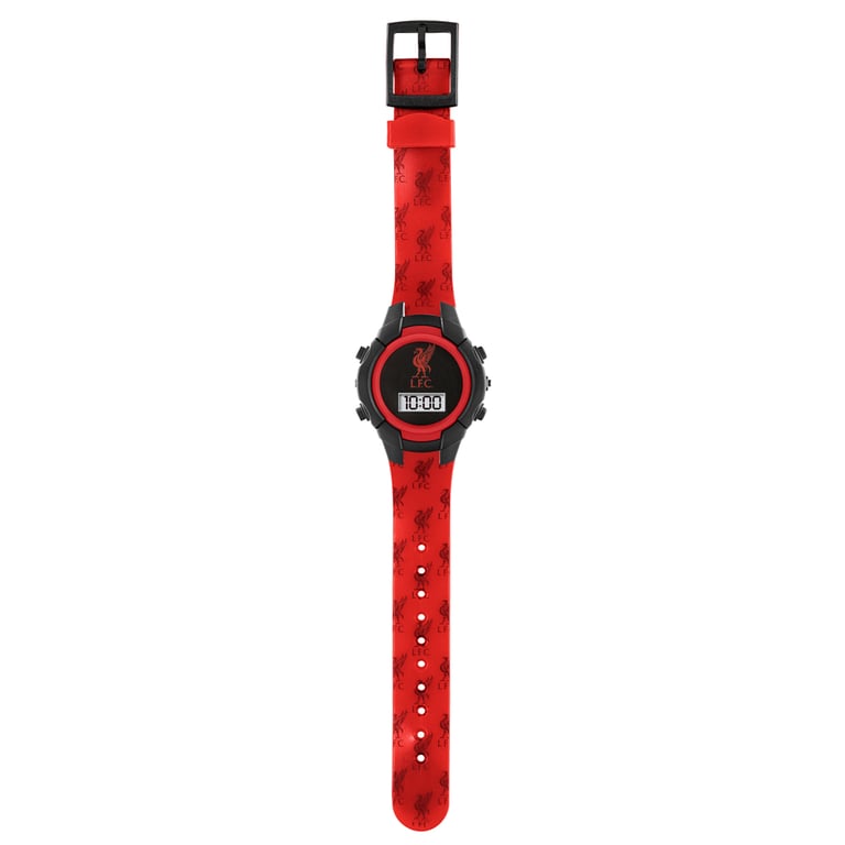 Liverpool FC Digital Kids Watch with LCD Display and Illuminated Strap