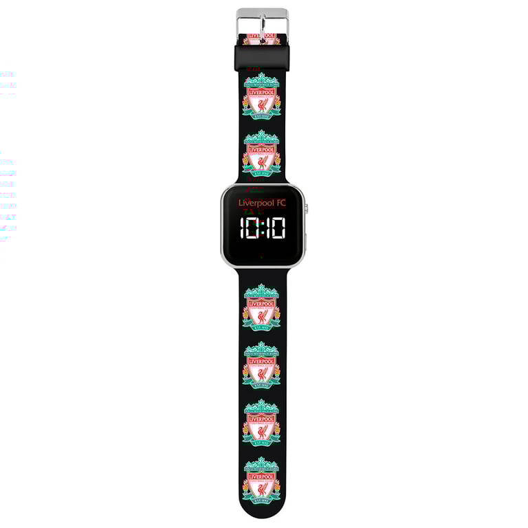 Liverpool FC LED Kids Watch - LFC Branded Time Display with YNWA Strap and Club Crest