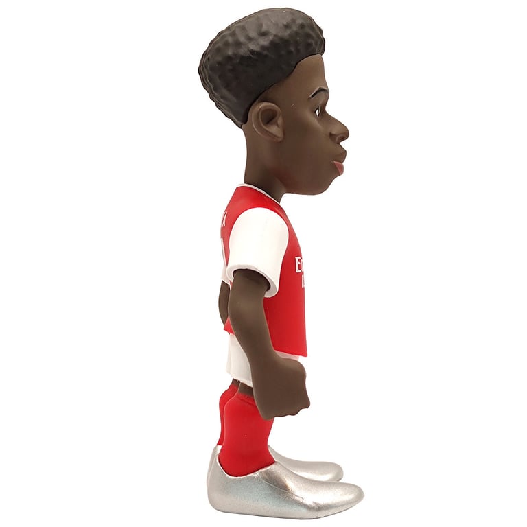 MINIX Arsenal FC Bukayo Saka 12cm Collectible Figurine - Number 7 Football Star