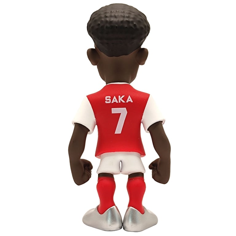 MINIX Arsenal FC Bukayo Saka 12cm Collectible Figurine - Number 7 Football Star