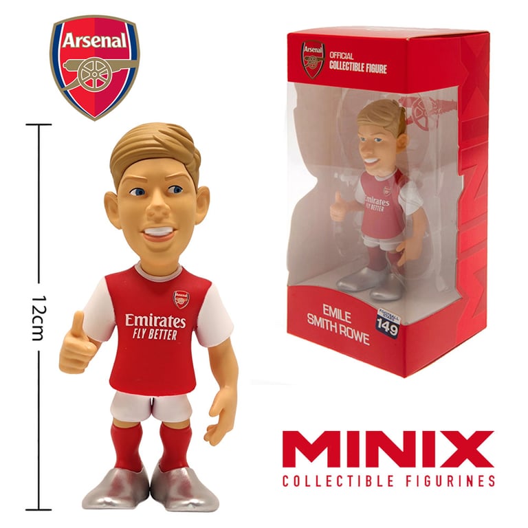 Arsenal FC MINIX Figure 12cm Emile Smith Rowe Collectible Figurine