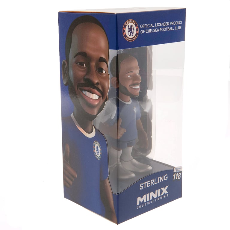 MINIX Chelsea FC Raheem Sterling 12cm Collectible Figure