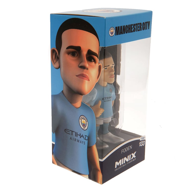 Manchester City FC MINIX Phil Foden 12cm Footballer Collectible Figure