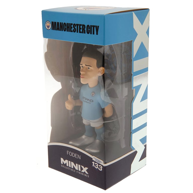 Manchester City FC MINIX Phil Foden 12cm Footballer Collectible Figure
