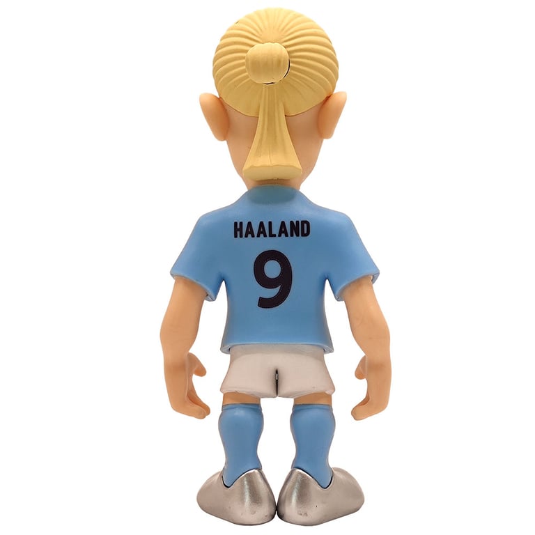 Manchester City FC MINIX 12cm Erling Haaland Figurine Collectible Number 9 Football Star