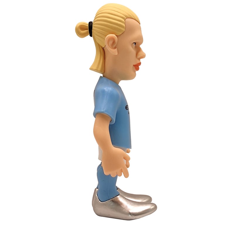 Manchester City FC MINIX 12cm Erling Haaland Figurine Collectible Number 9 Football Star
