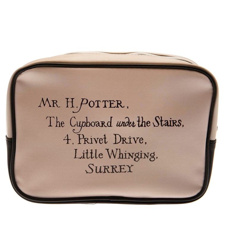 Harry Potter 2-Piece Premium Wash Bag Set - Hogwarts & Hedwig Owl Designs