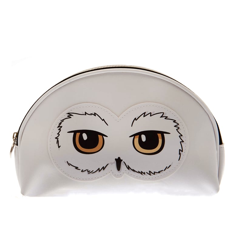 Harry Potter 2-Piece Premium Wash Bag Set - Hogwarts & Hedwig Owl Designs