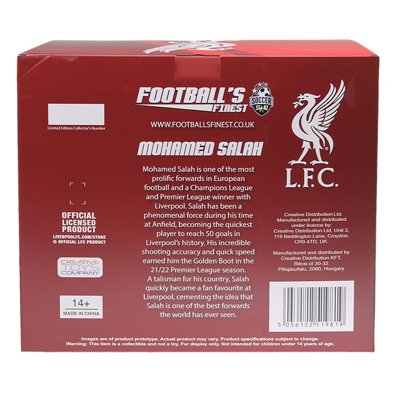 Liverpool FC Mohamed Salah Premium Limited Edition Statue