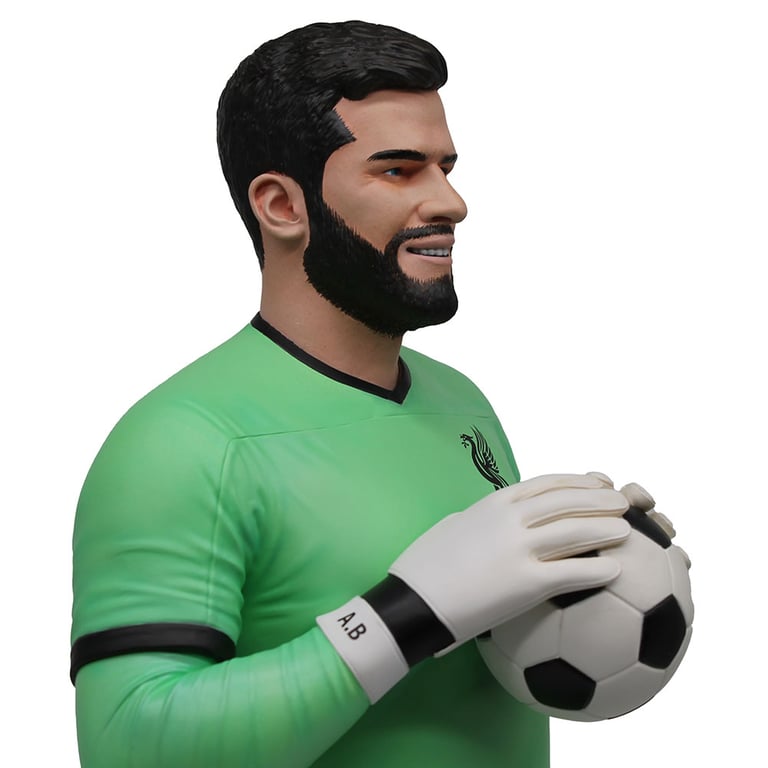 Liverpool FC Alisson Becker Premium Resin Goalkeeper Statue - Limited Edition Anfield Base