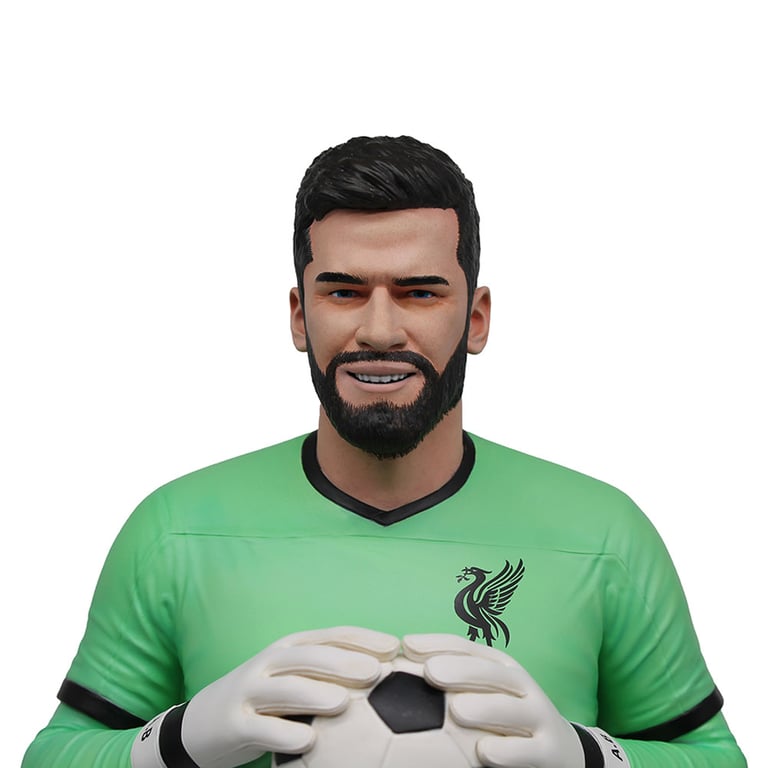 Liverpool FC Alisson Becker Premium Resin Goalkeeper Statue - Limited Edition Anfield Base
