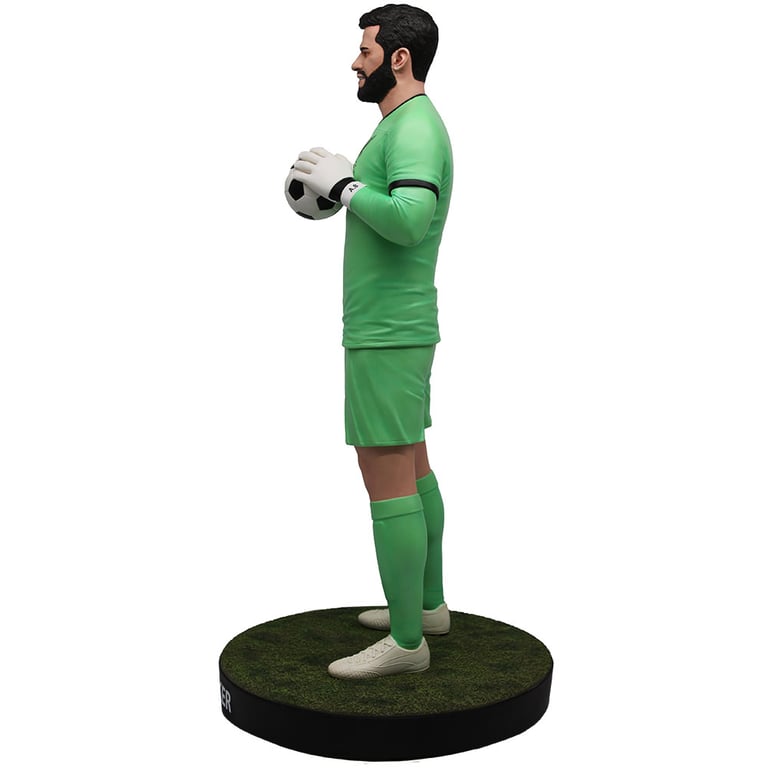 Liverpool FC Alisson Becker Premium Resin Goalkeeper Statue - Limited Edition Anfield Base
