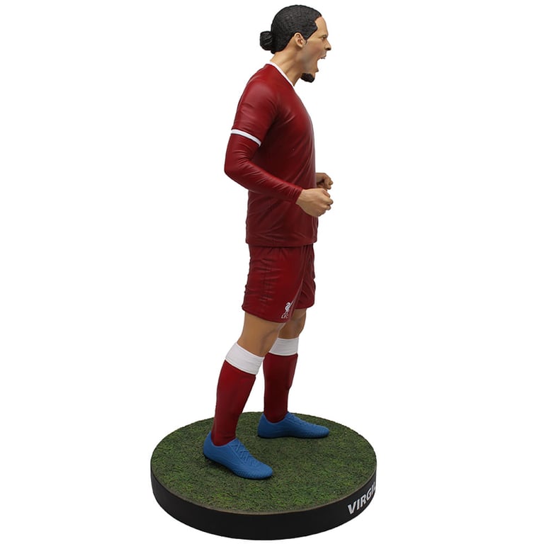 Liverpool FC Football s Finest Virgil Van Dijk Premium 60cm Statue - Limited Edition Anfield Turf Edition