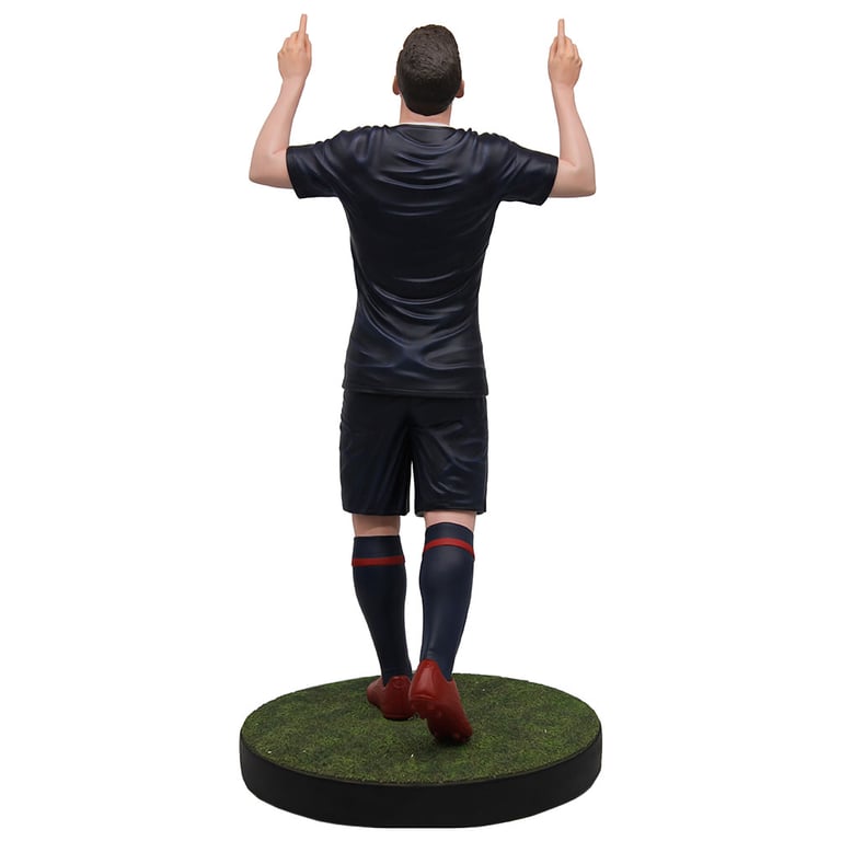 Paris Saint Germain FC Football s Finest Lionel Messi Premium 60cm Statue - Handcrafted Resin, Le Parc des Princes Tribute