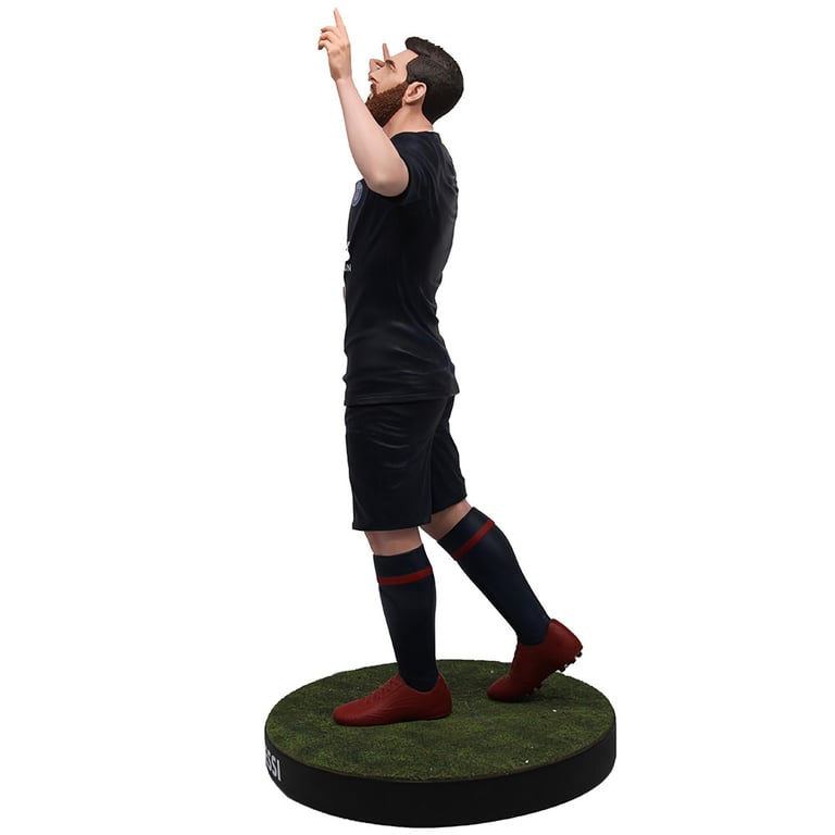 Paris Saint Germain FC Football s Finest Lionel Messi Premium 60cm Statue - Handcrafted Resin, Le Parc des Princes Tribute
