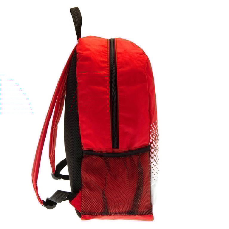 Nottingham Forest FC Fade Design Padded Backpack with Club Crest and Adjustable Straps