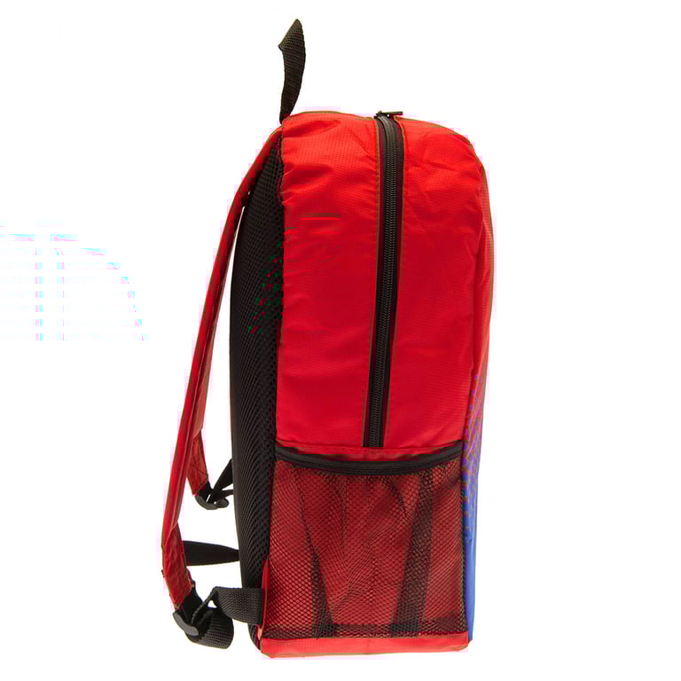 Crystal Palace FC Fade Design Padded Back Panel Backpack with Club Crest and Easy Access