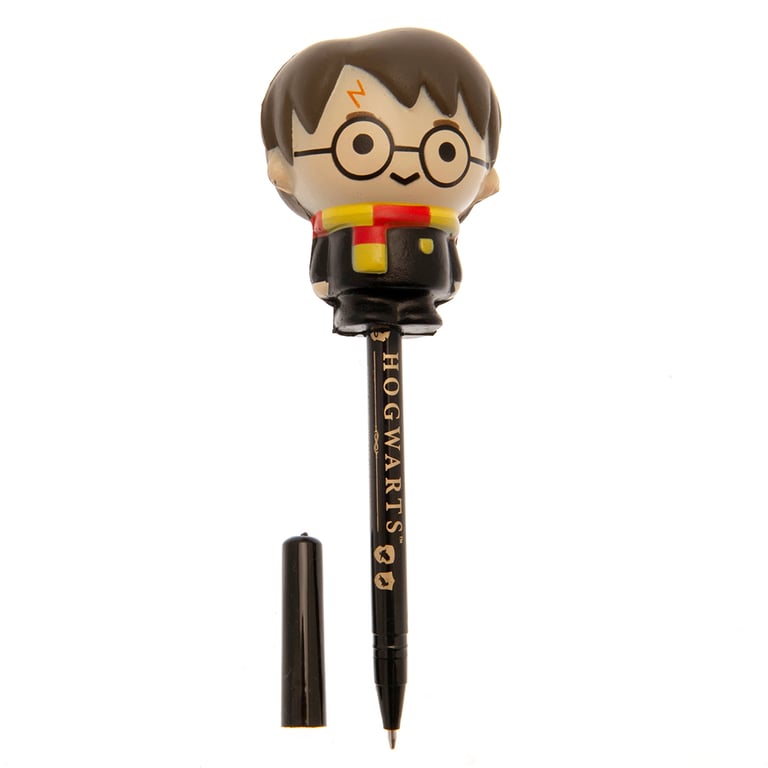 Harry Potter Squishy Pen - Hogwarts School of Witchcraft and Wizardry Black Ink Writing Tool