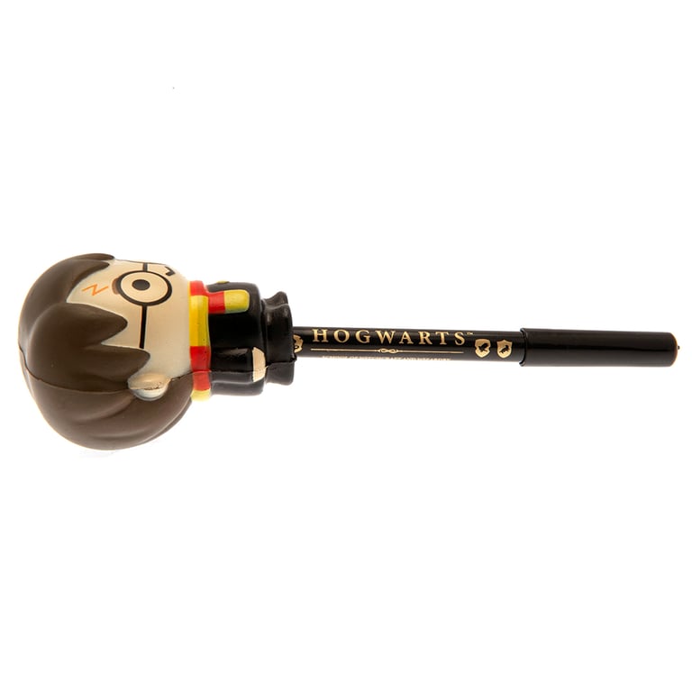 Harry Potter Squishy Pen - Hogwarts School of Witchcraft and Wizardry Black Ink Writing Tool