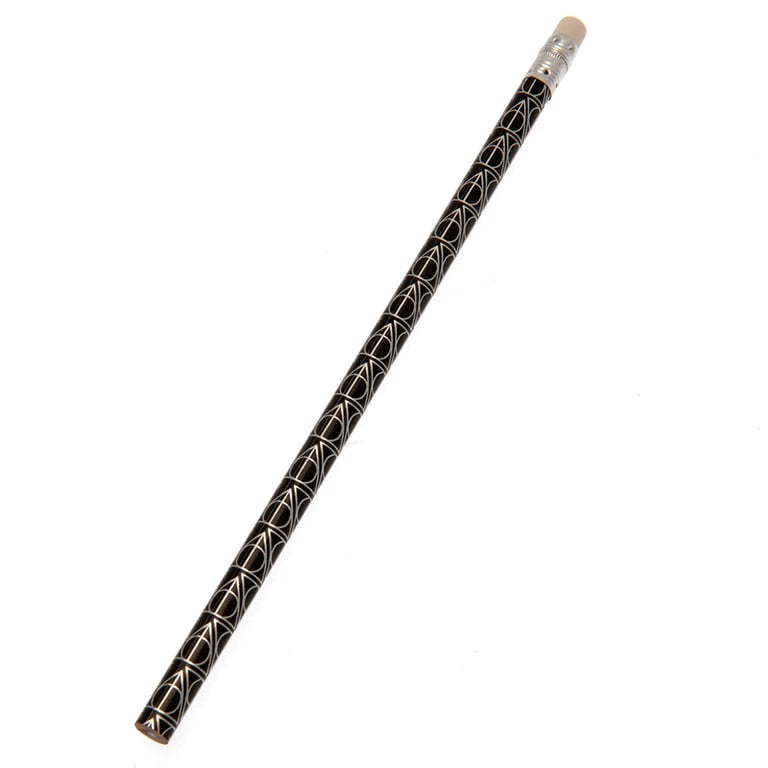 Harry Potter Pencil - Deathly Hallows Design with Eraser