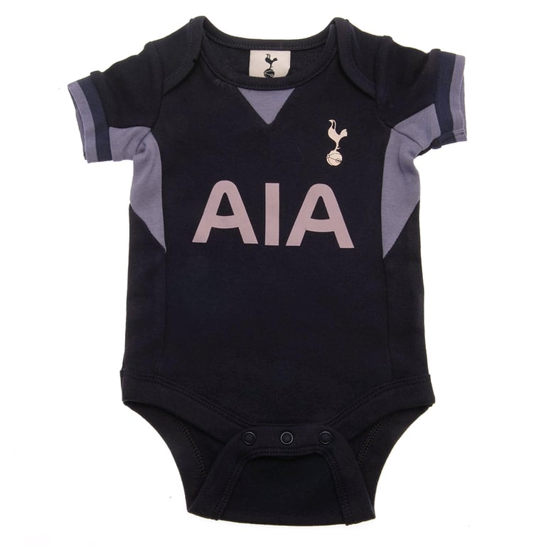 Tottenham Hotspur FC 2 Pack Multi Design Cotton Bodysuit (9/12 mths)