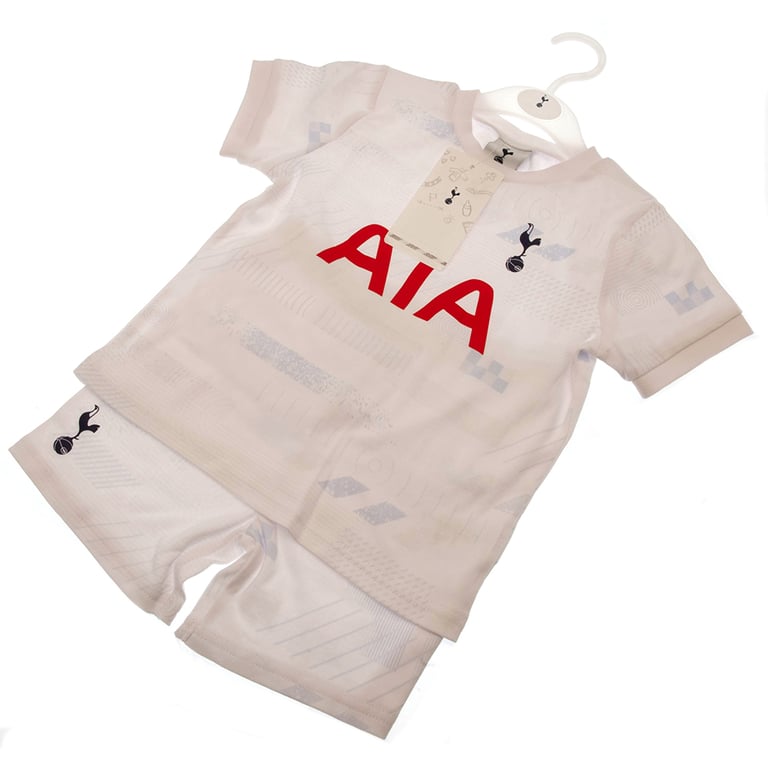 Tottenham Hotspur FC Shirt & Short Set 3/6mths Geometric Pattern Design