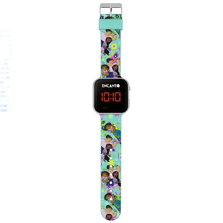 Encanto Junior LED Digital Watch - Silicone Strap & 1 Year Guarantee