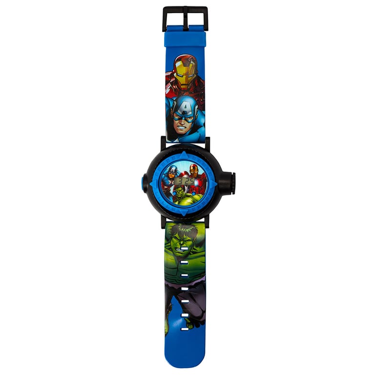 Avengers Junior Digital Projection Watch - Fun and Interactive Time-Telling for Kids