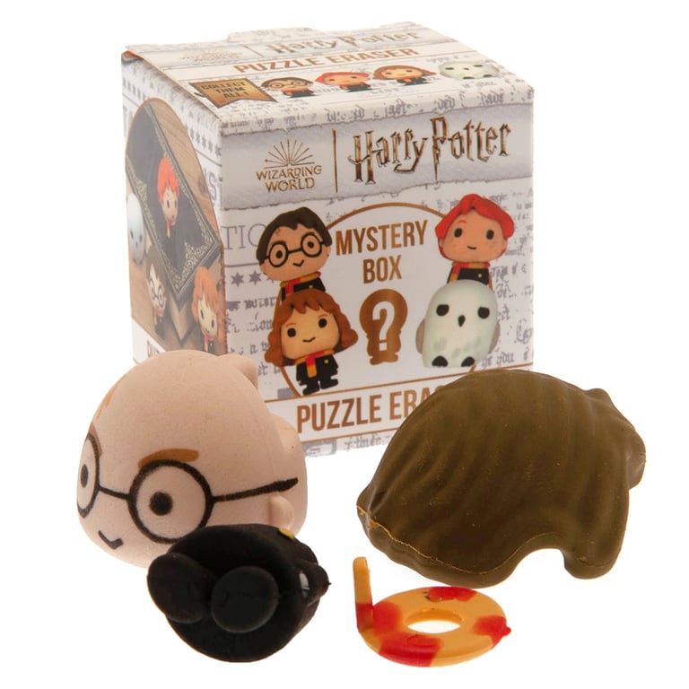 Harry Potter 3D Puzzle Eraser Mystery Box - Collectible Characters in Bespoke Collection