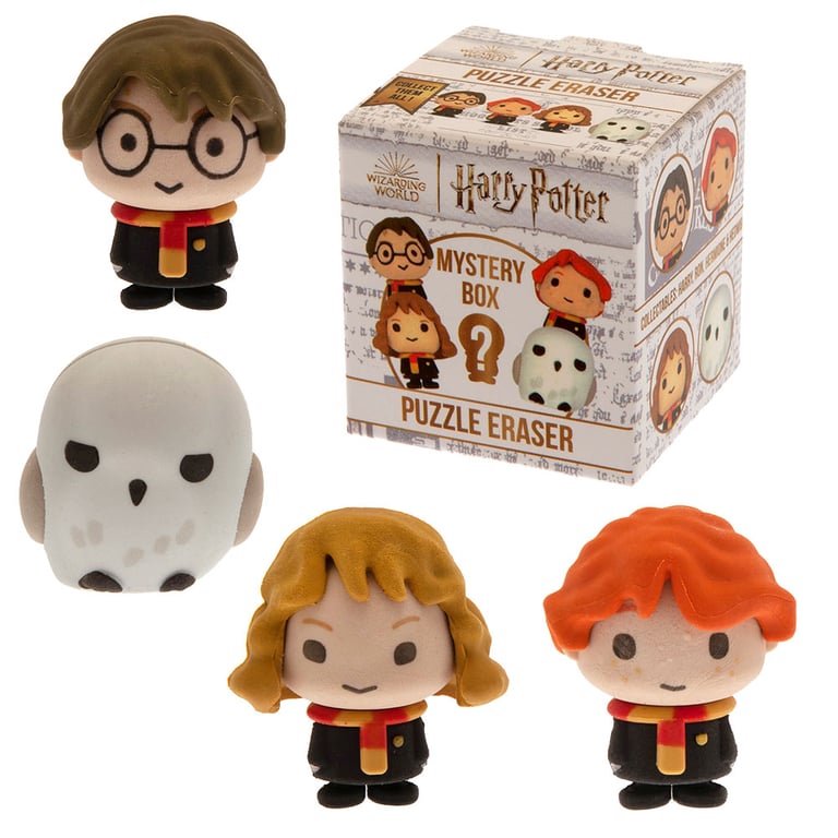 Harry Potter 3D Puzzle Eraser Mystery Box - Collectible Characters in Bespoke Collection