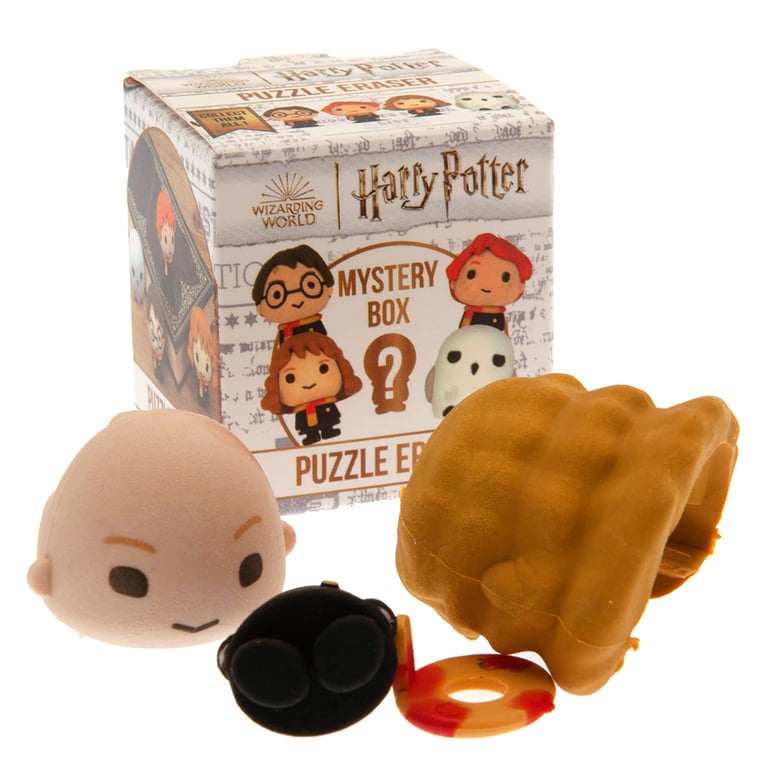 Harry Potter 3D Puzzle Eraser Mystery Box - Collectible Characters in Bespoke Collection
