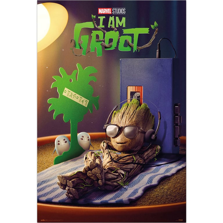 Groot Poster - High Resolution Artwork on 150gsm Gloss Paper