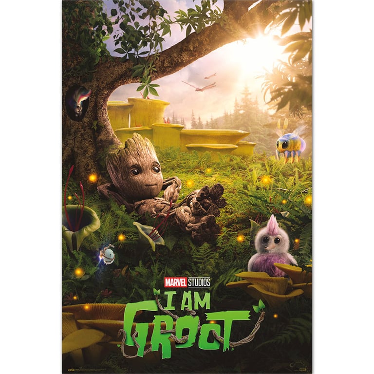 I Am Groot Poster - High Resolution Garden Artwork on 150gsm Gloss Paper