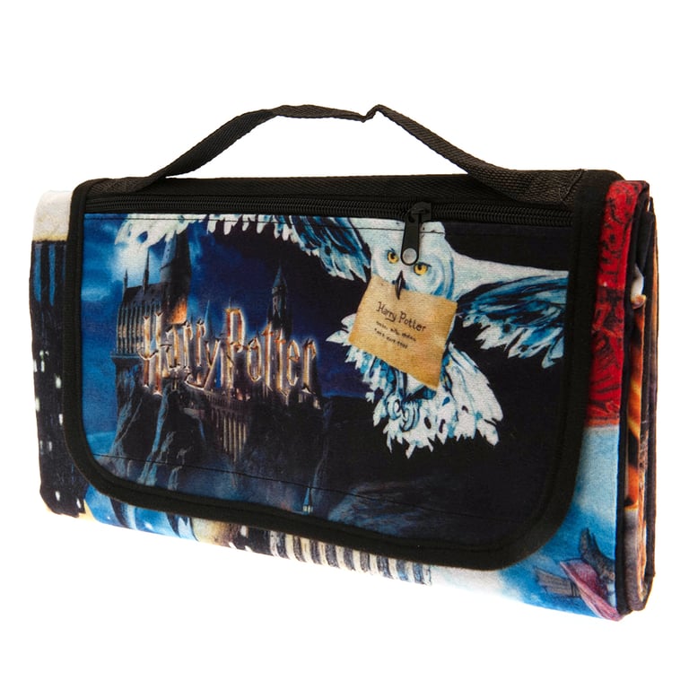 Harry Potter Hedwig Owl Waterproof Travel Mat - Compact Carry Bag