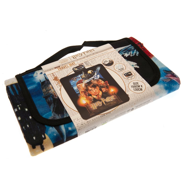 Harry Potter Hedwig Owl Waterproof Travel Mat - Compact Carry Bag