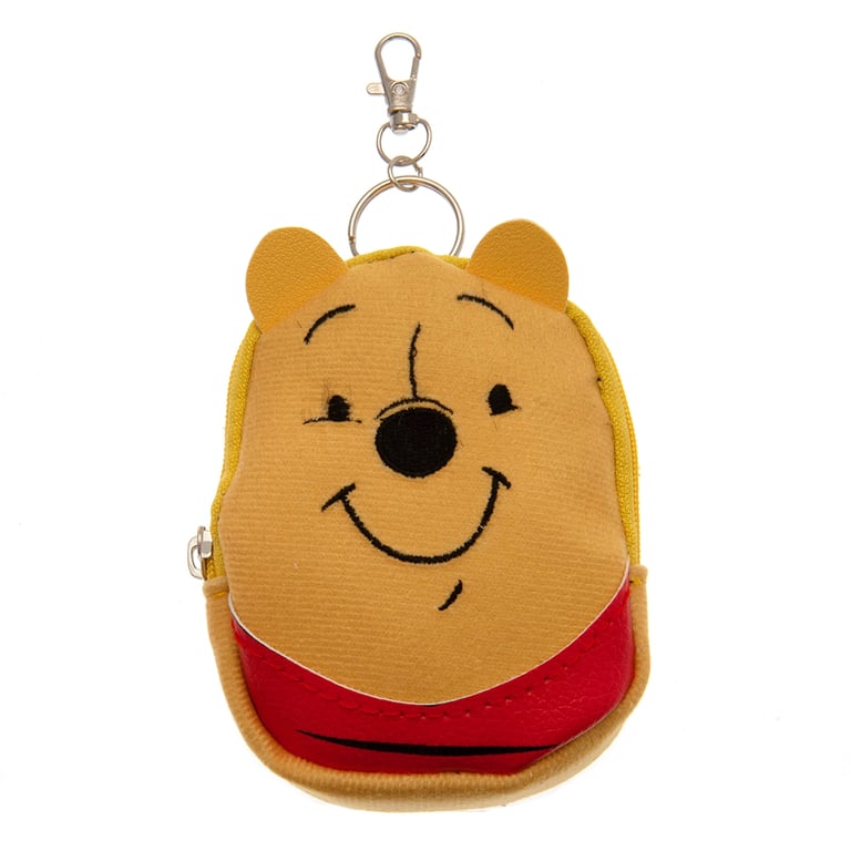 Winnie The Pooh Mini Backpack Keyring - Good Size Storage with Lobster Claw Clasp