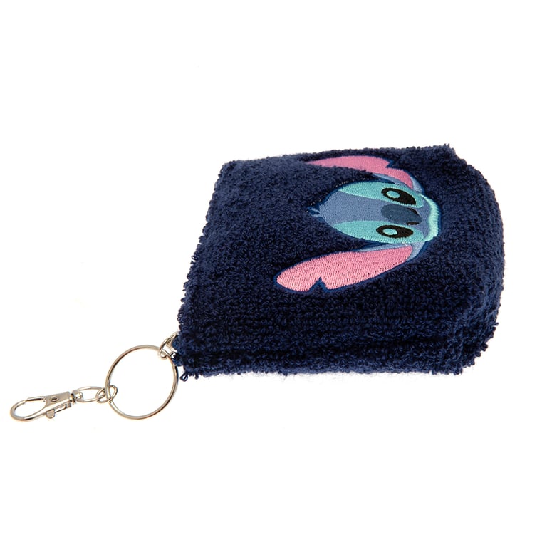 Stitch Zip Up Mini Purse Keyring with Lobster Claw Clasp