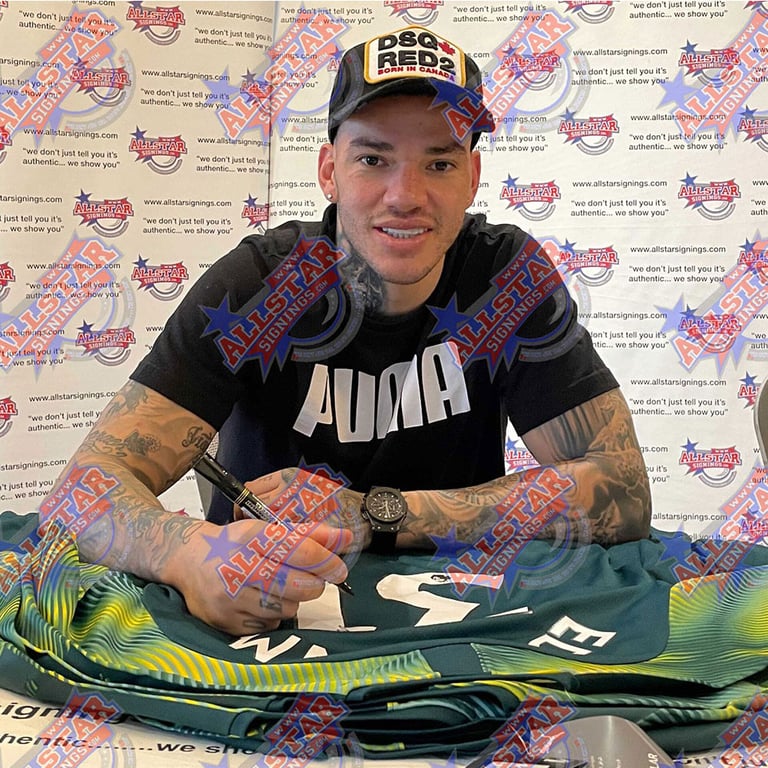 Manchester City FC Ederson Signed 2019-20 Season Replica Goalkeeper Shirt - Framed with Certificate of Authenticity