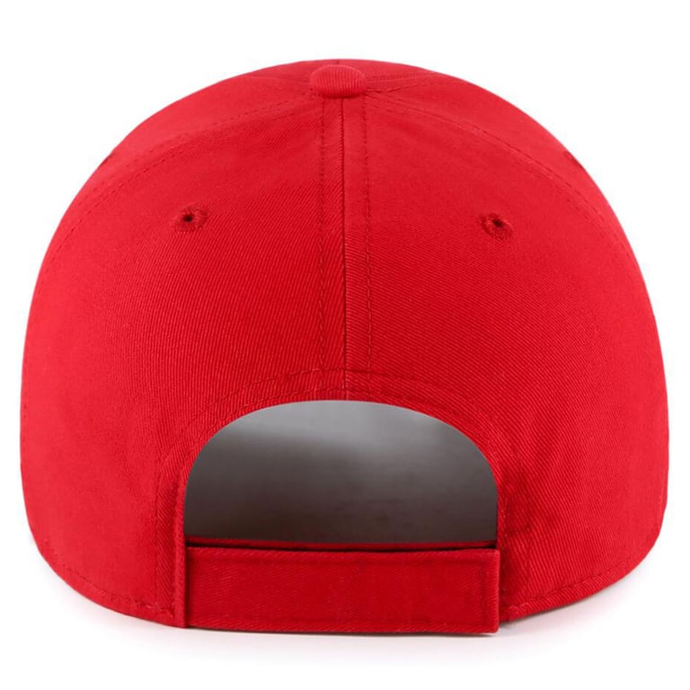 Liverpool FC Core Red Adjustable Curved Brim Cap with LFC Liverbird Embroidery