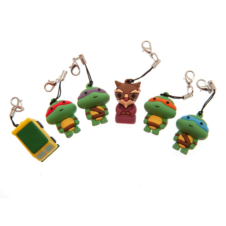 Teenage Mutant Ninja Turtles Mini Pen Pals Mystery Pack - Collect 6 Unique Ballpoint Pens