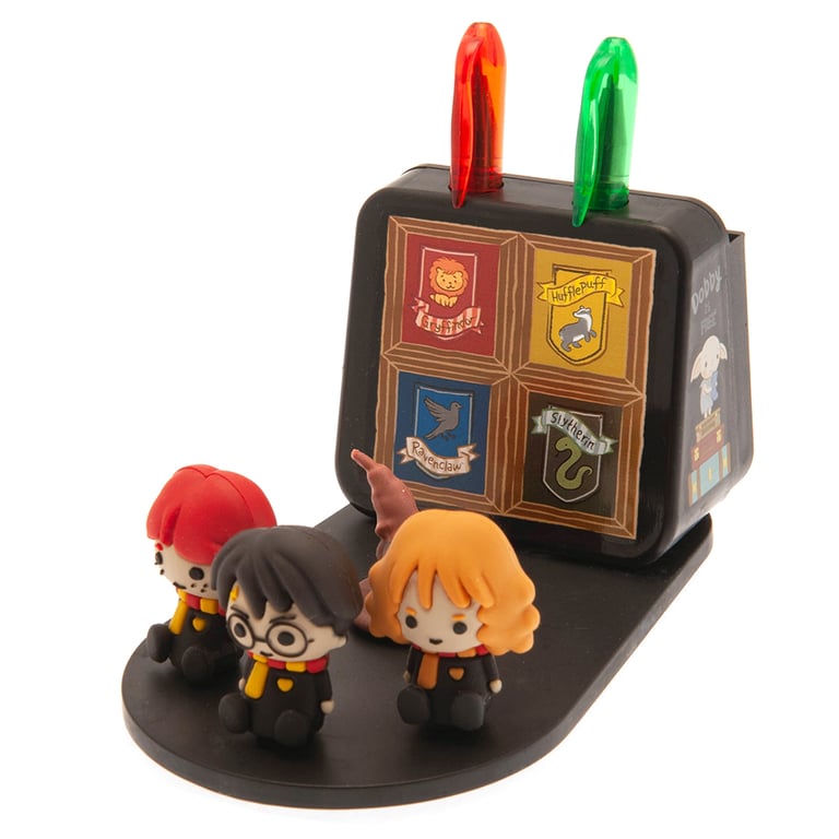 Harry Potter 3D Character Desk Tidy Phone Stand with Memo Pad and Gel Pens