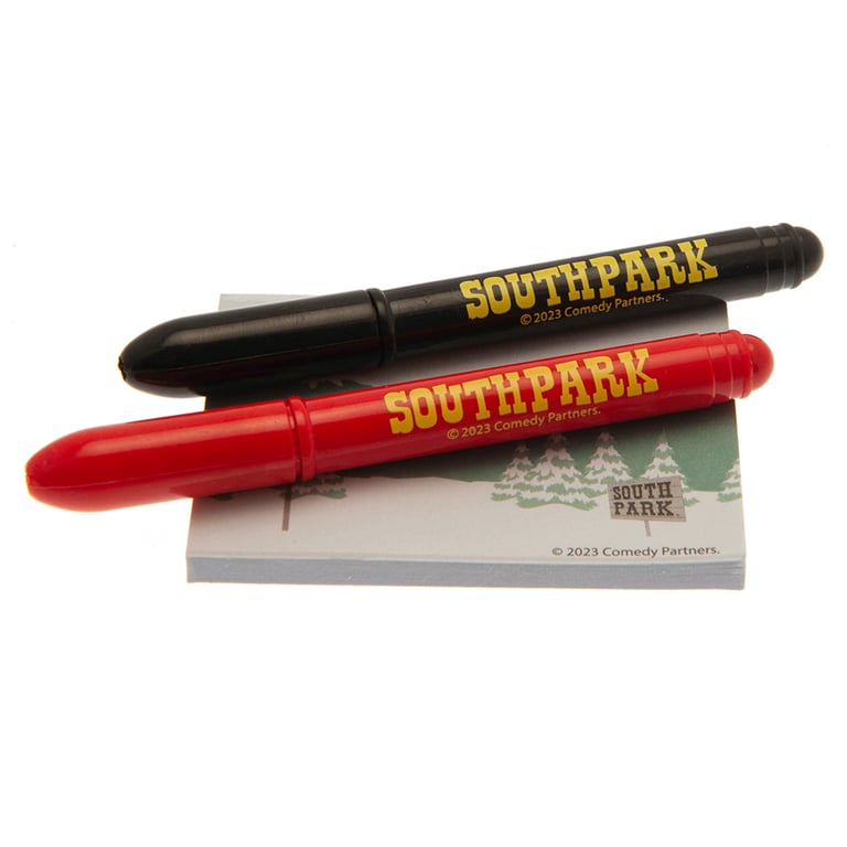 South Park 3D Character Desk Tidy Phone Stand with Memo Pad and Gel Pens